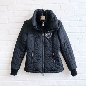 Beautiful Black PARASUCO bomber jacket